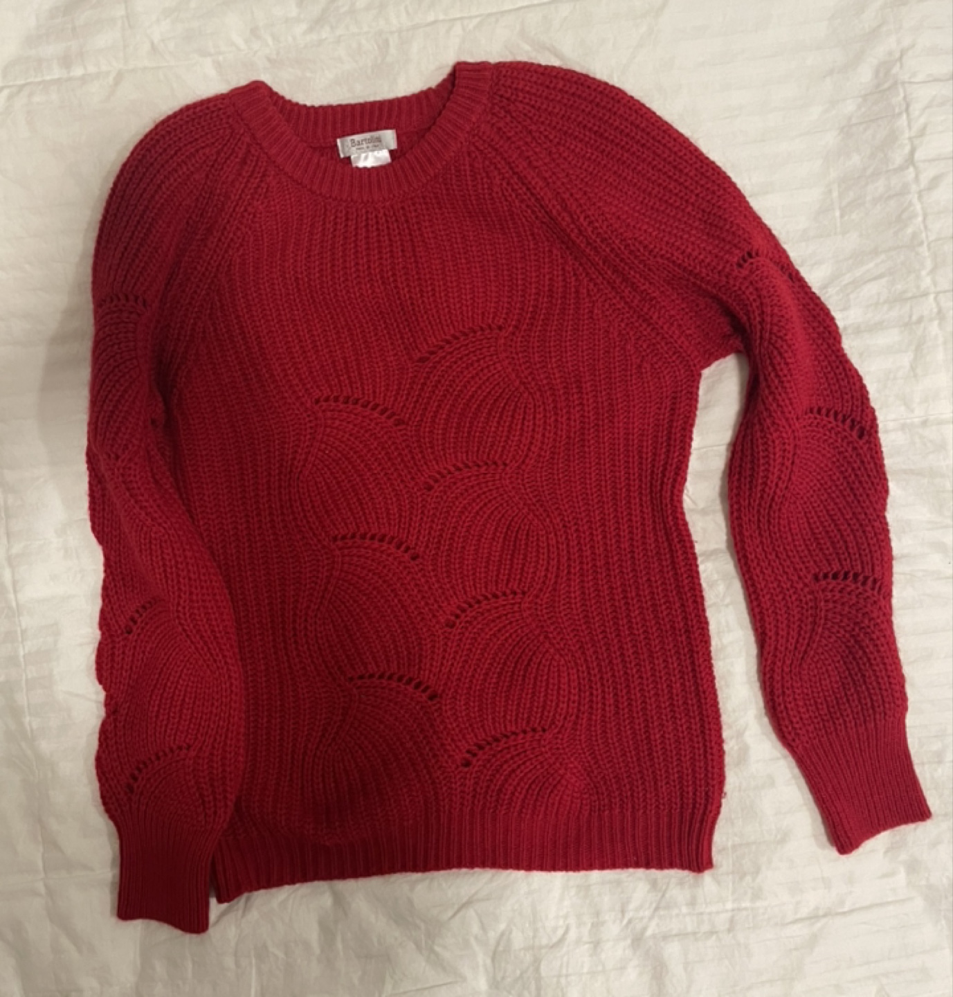 Red Bartolini knitted sweater