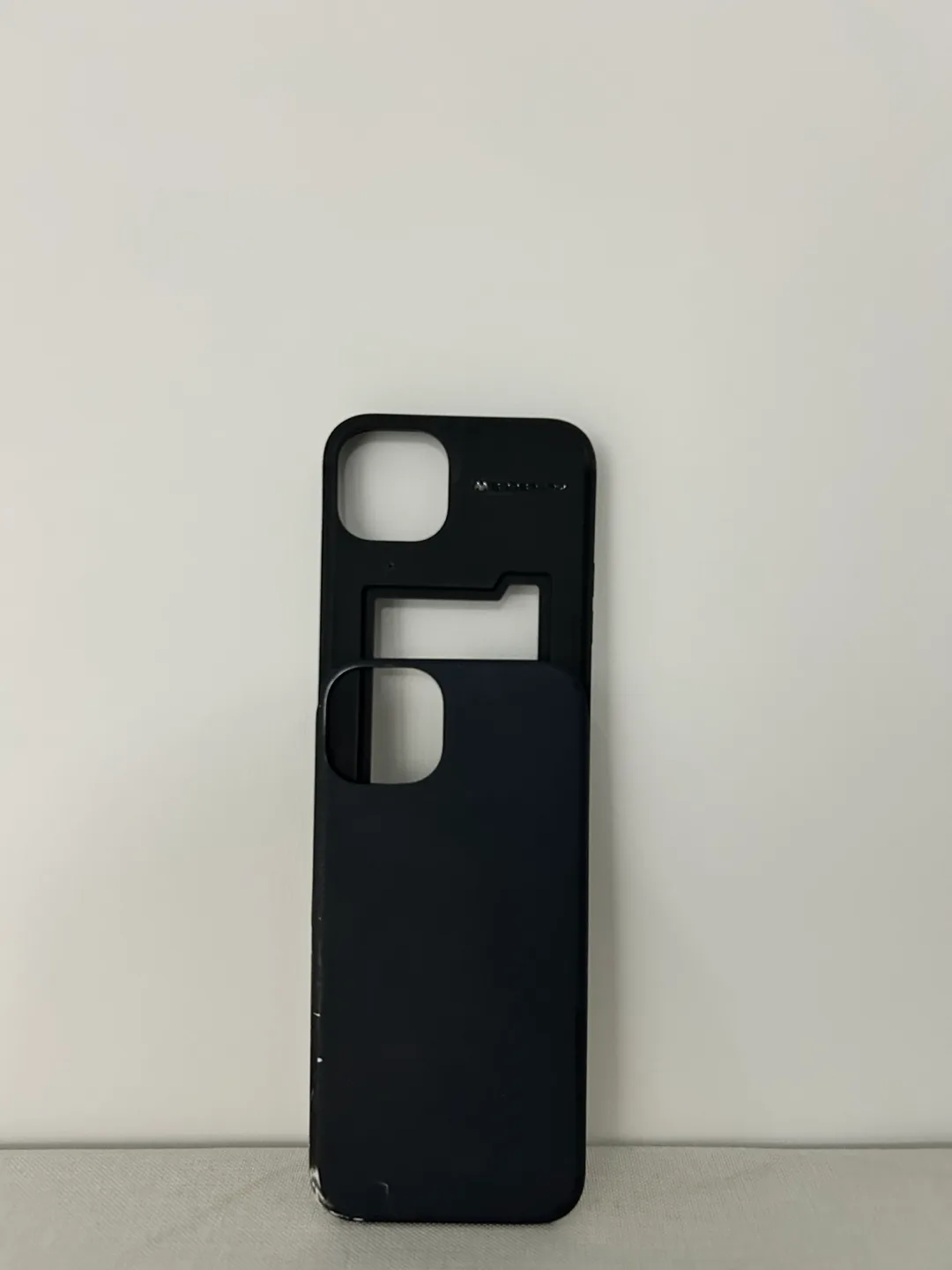 Black iPhone 14 plus Wallet Phone Case image indicator(2)