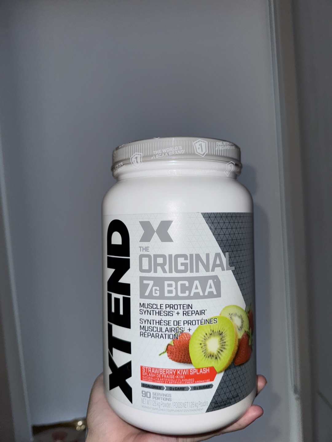 XTEND Original 7g BCAA Strawberry Kiwi Splash 90 Servings - photo 2