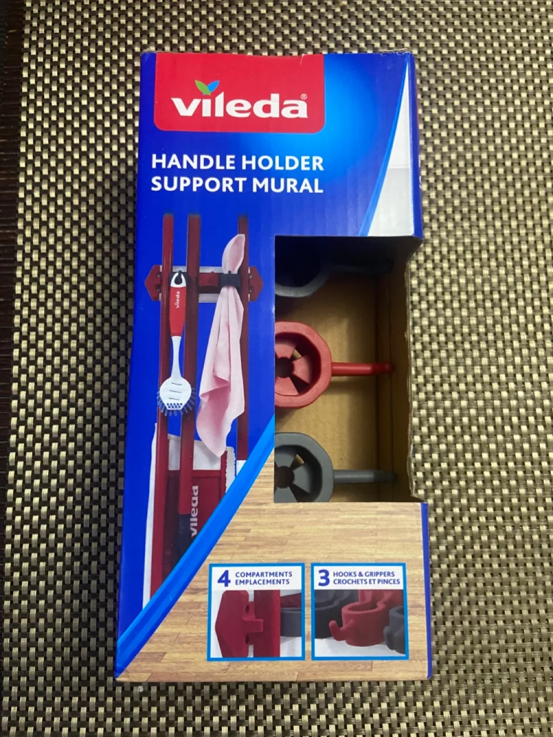 Vileda Handle Holder Wall Mount Organizer image indicator(4)