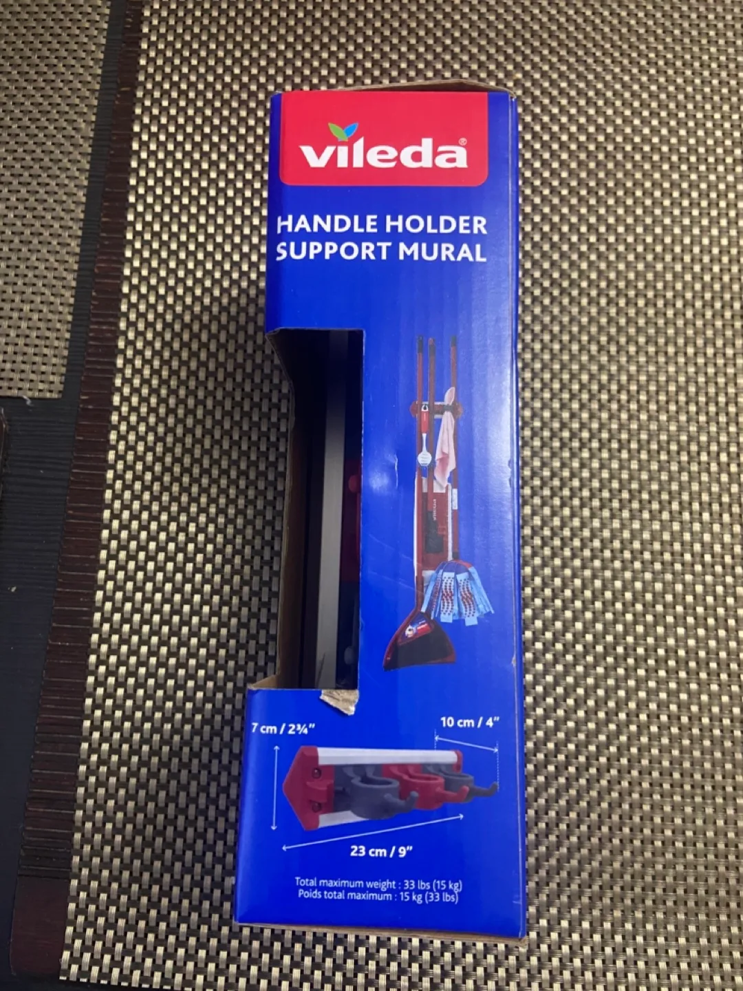 Vileda Handle Holder Wall Mount Organizer image indicator(3)