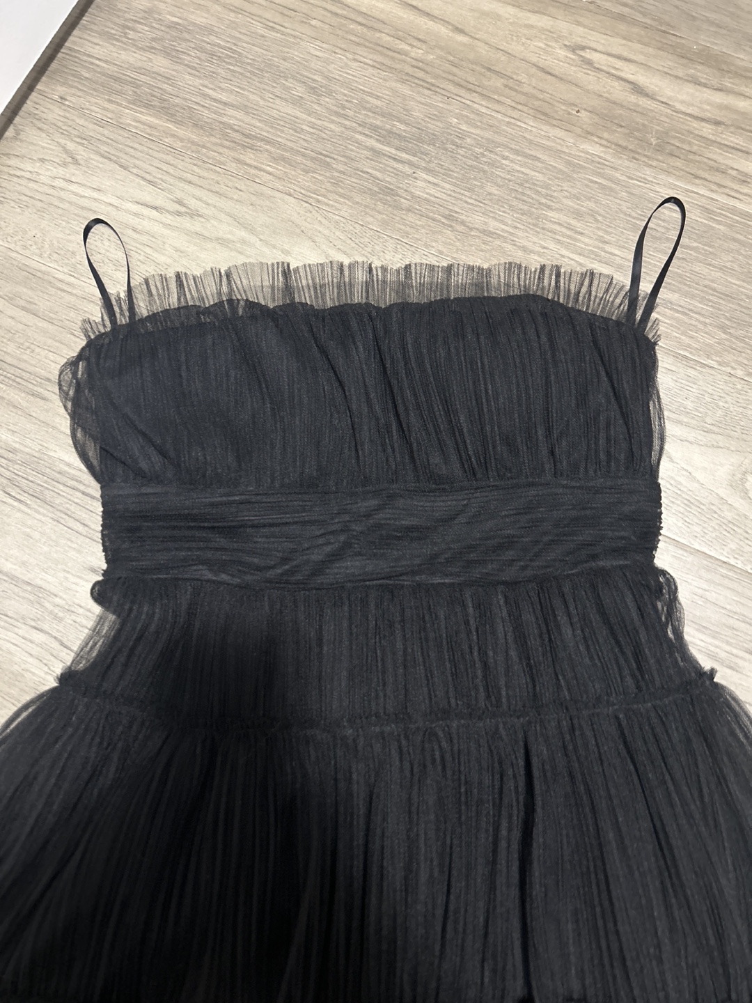 Black Tulle Mini Dress - photo 2
