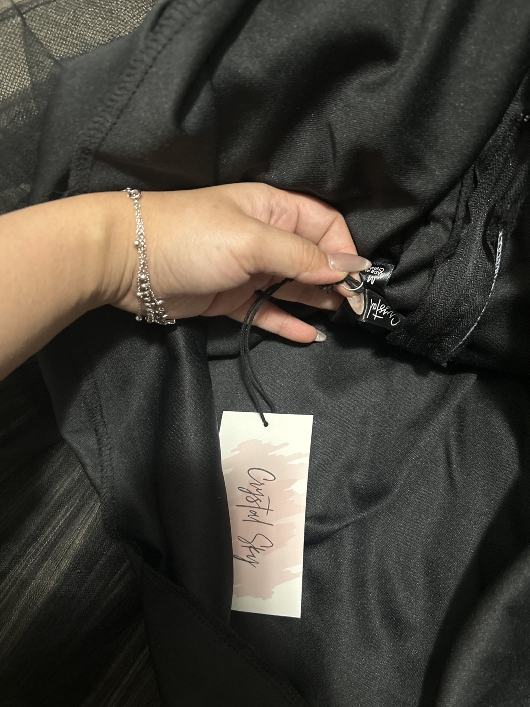 Black Tulle Mini Dress - photo 5