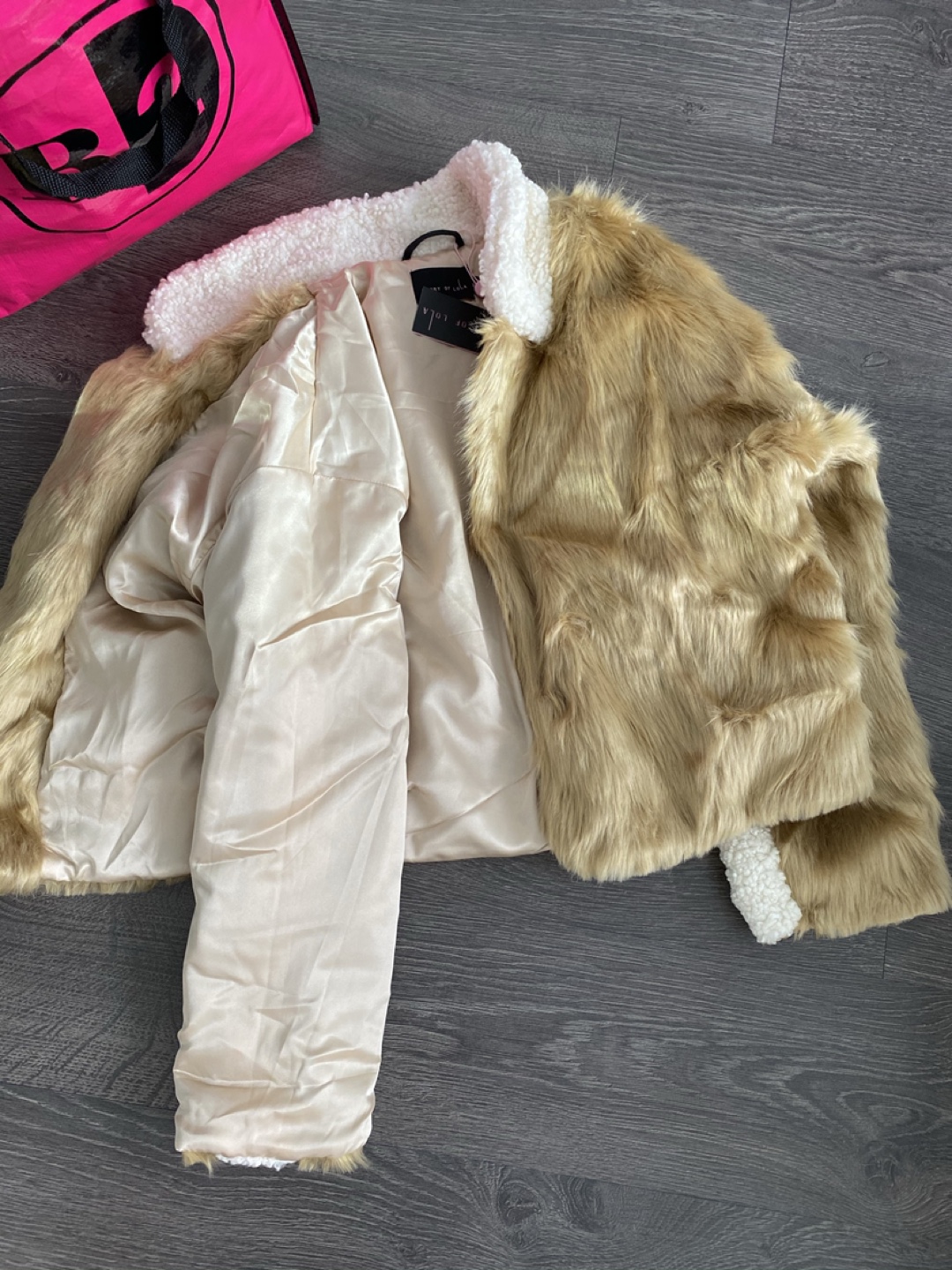STORI Faux Fur Jacket - Size S - photo 5