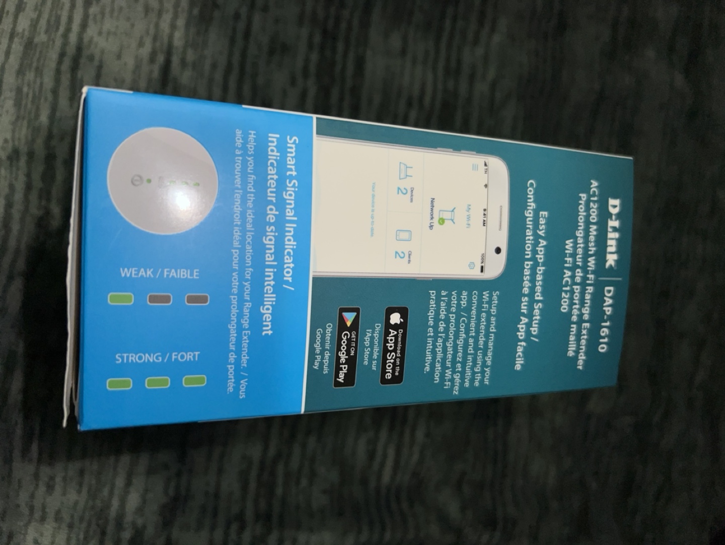 D-Link AC1200 wifi Range Extender - DAP-1610 - photo 3