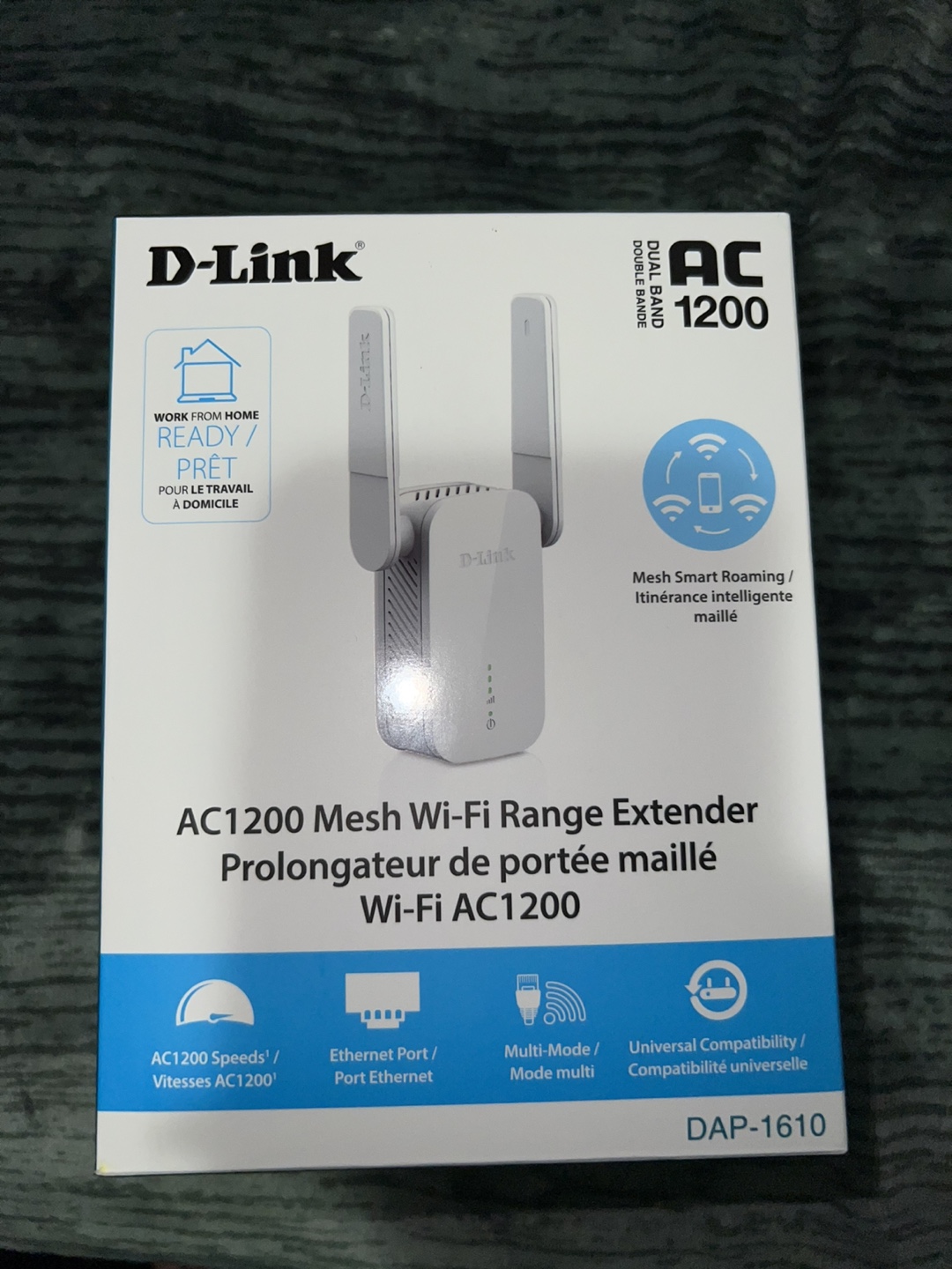 D-Link AC1200 wifi Range Extender - DAP-1610