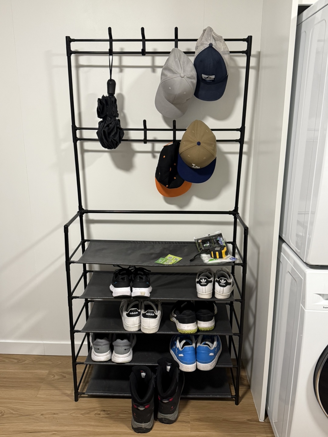 Multi-functional Shoe Rack and Coat Stand