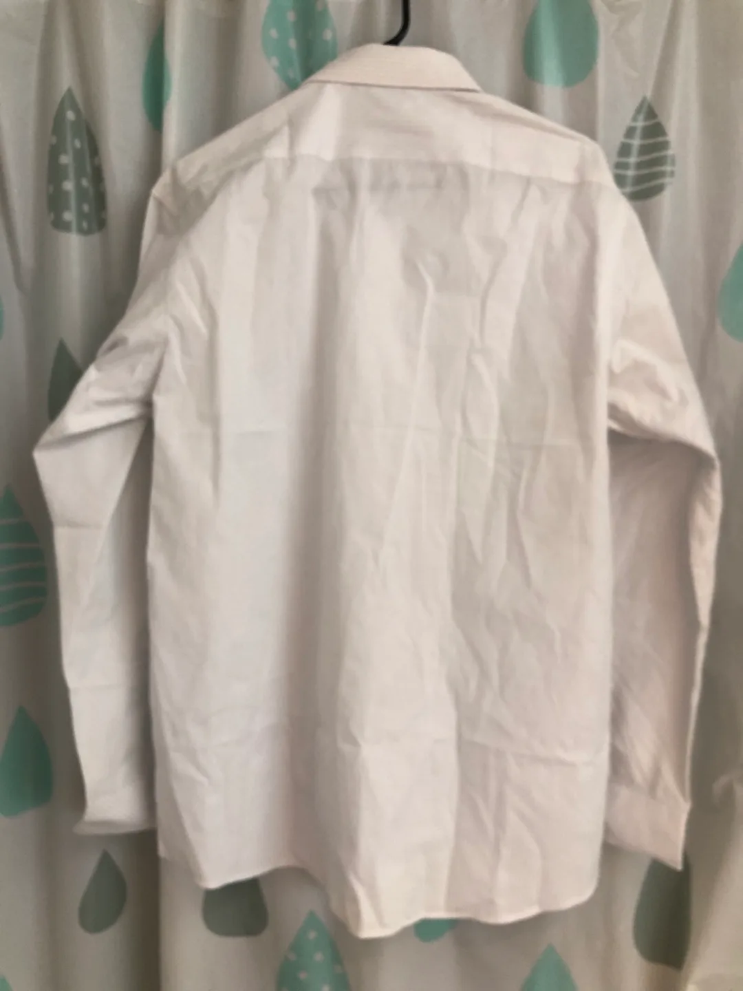 Men's Light Blue Striped Dress Shirt 185/108A 44 image indicator(2)