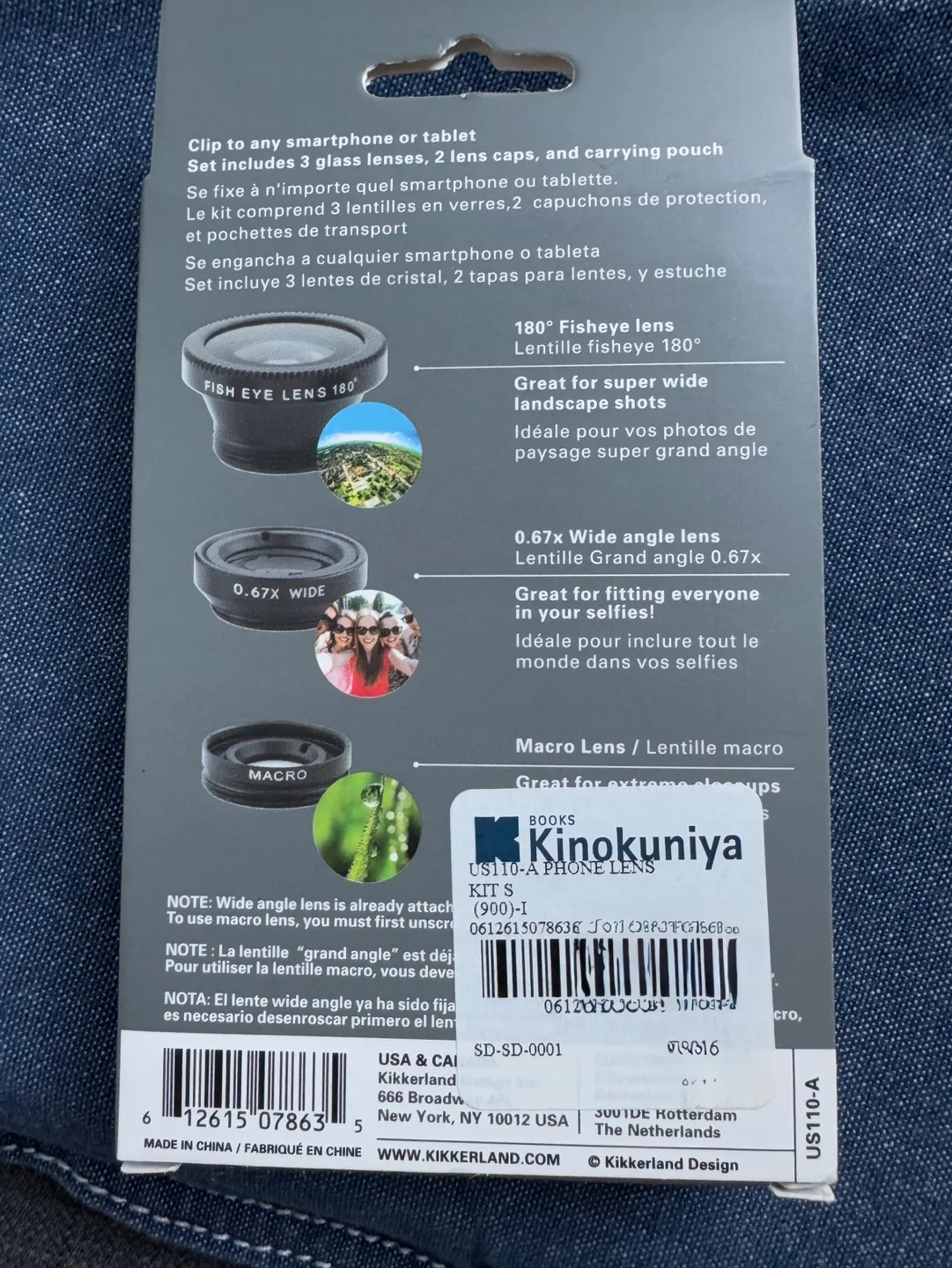 Clip-on Lens Set for Smartphone image indicator(2)