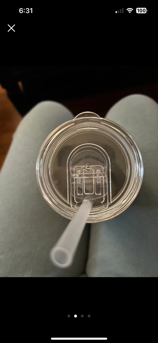 HomeTrends Stainless Steel Tumbler with Tropical Leaf Design image indicator(2)