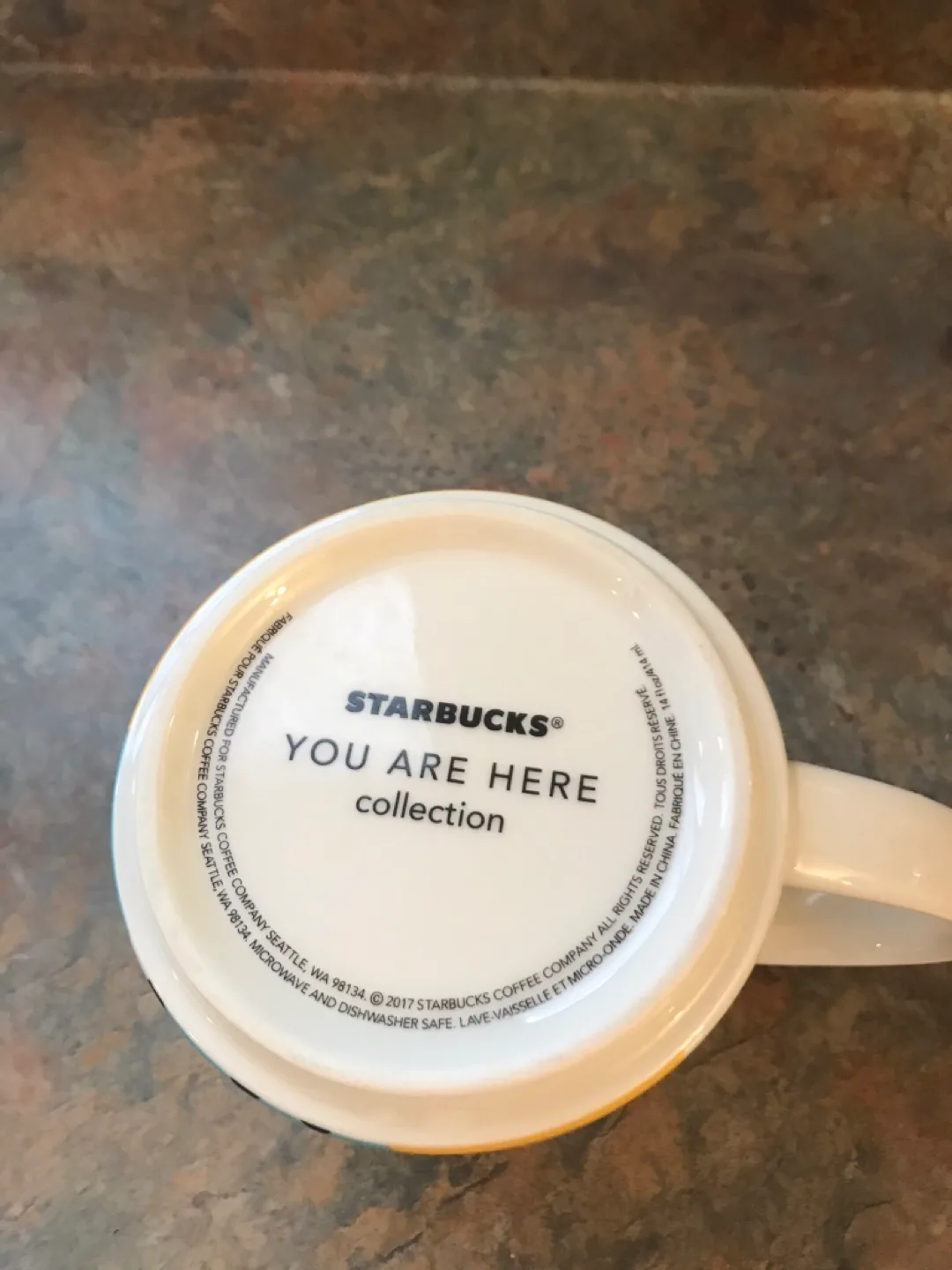 Starbucks You Are Here Collection San Diego Mug image indicator(4)