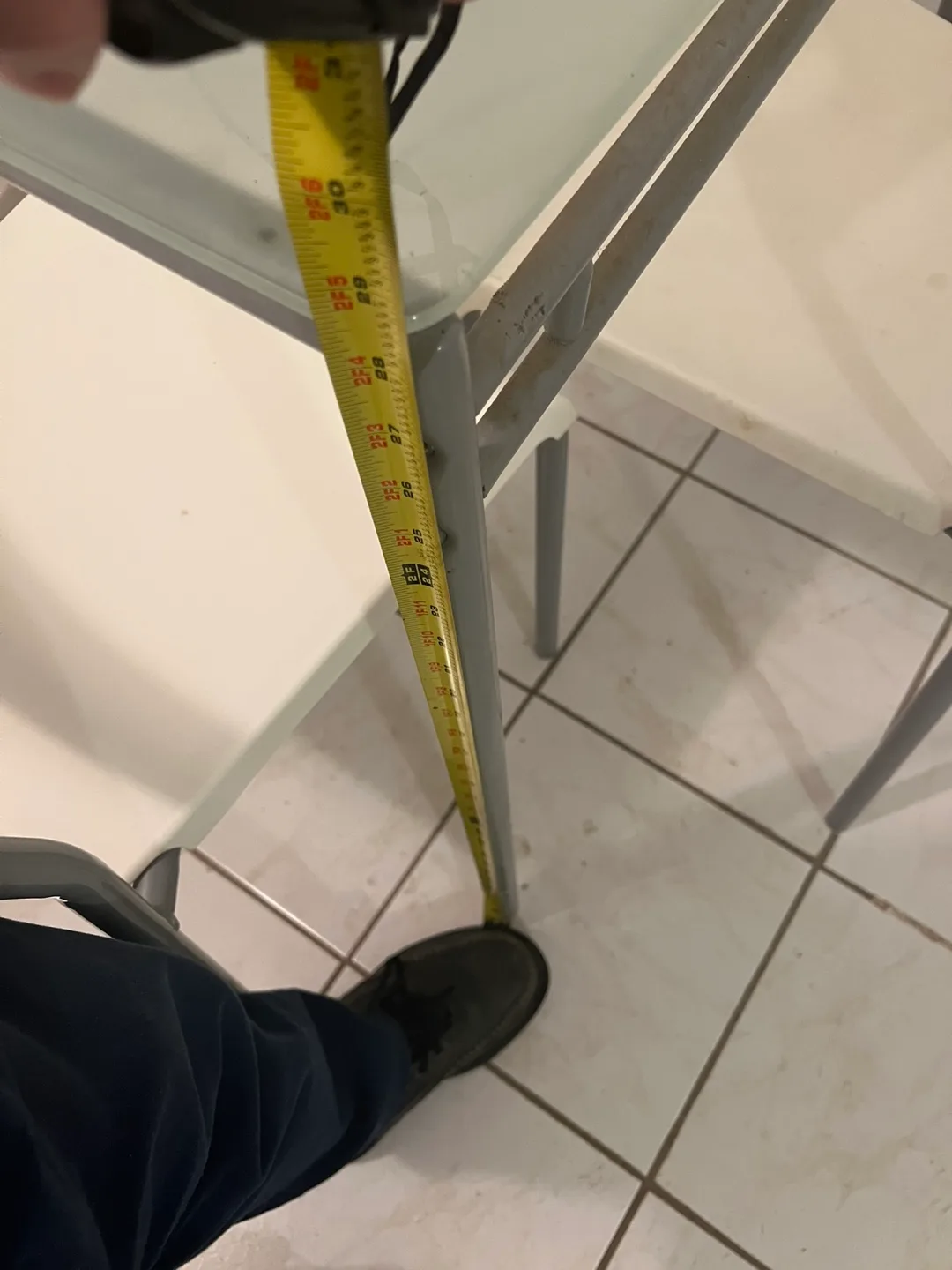 Glass-Top Dining Table Set with 4 Chairs image indicator(4)