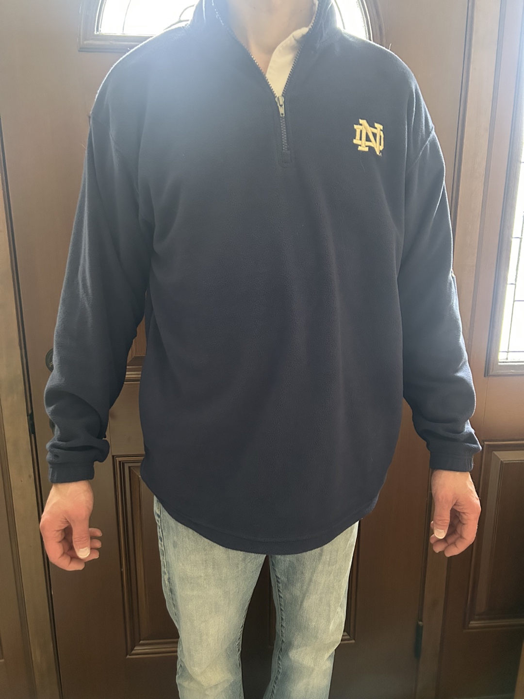 Notre Dame Fighting Irish 1/4 Zip Pullover