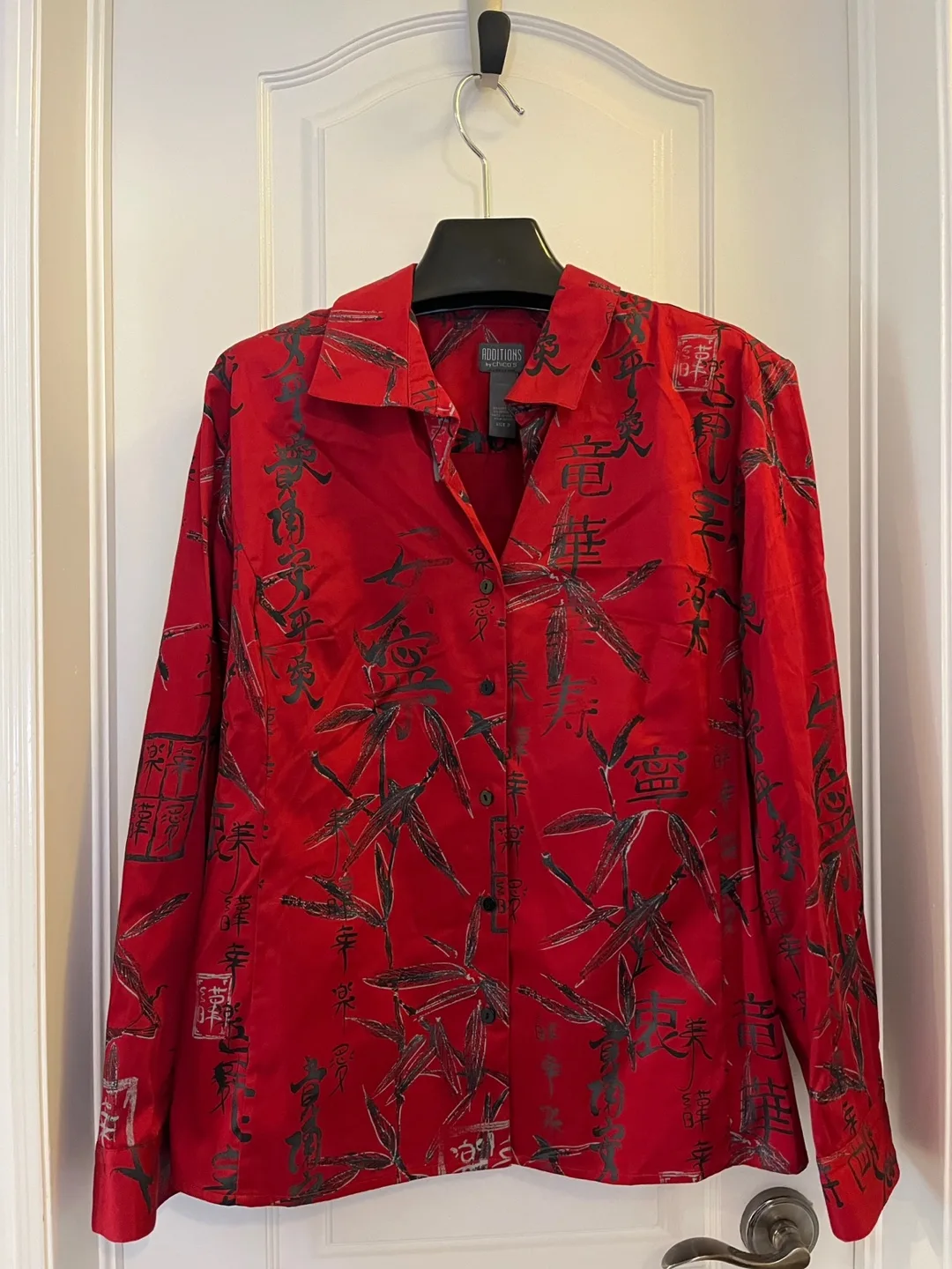 Additions by Chico's Button-up Shirt, Size 3 thumbnail