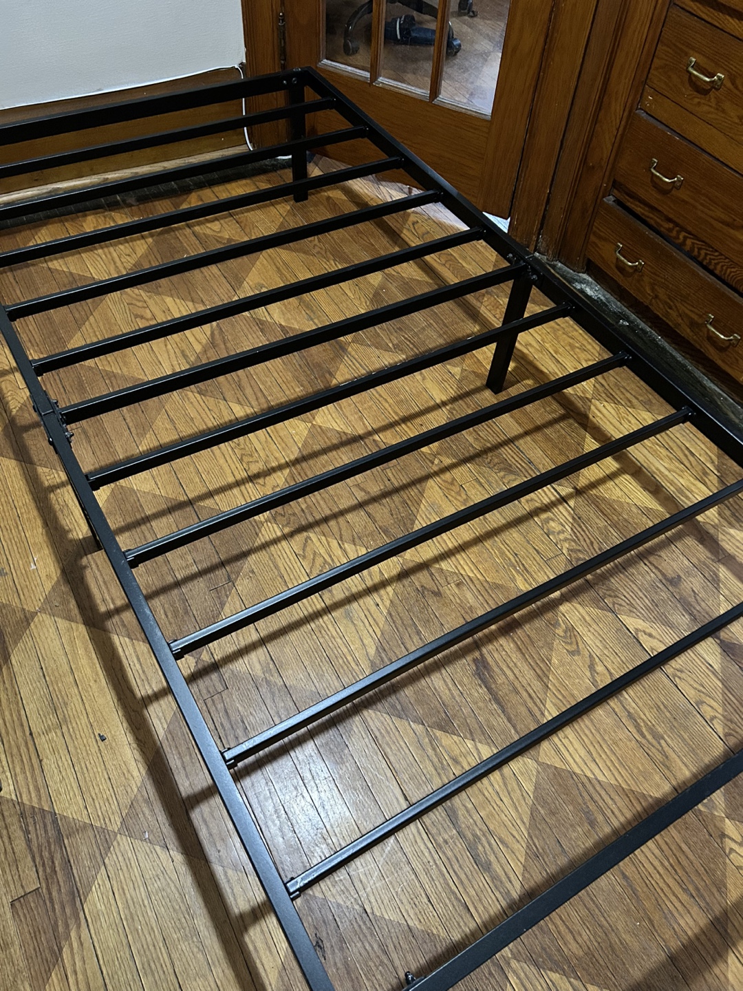 Black Metal Twin Bed Frame