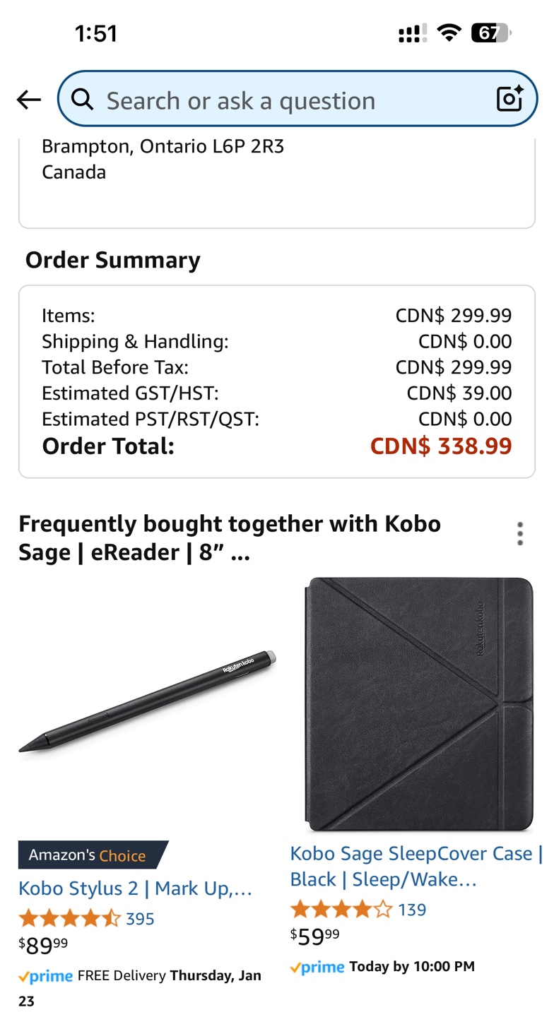 Kobo Sage eReader - photo 4