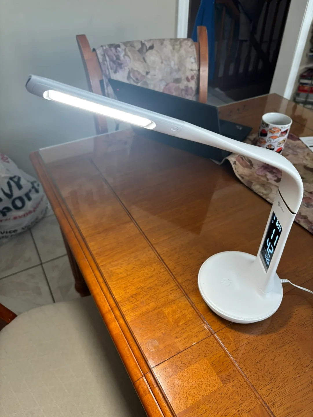 OttoLite - Desk Lamp with Digital Clock image indicator(2)