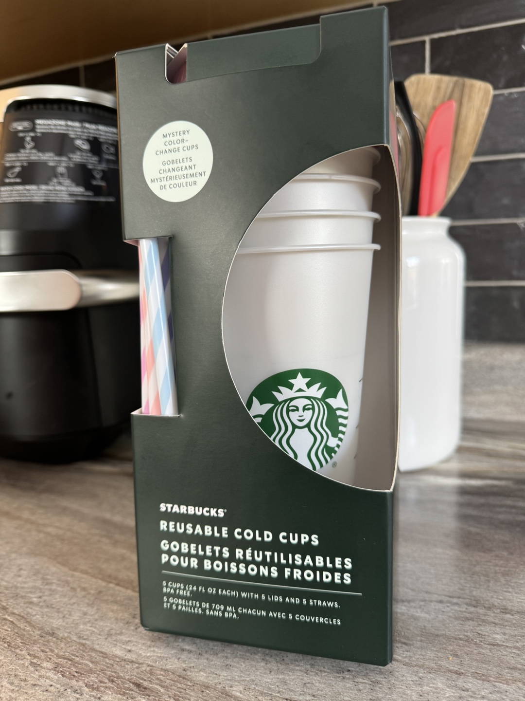 Starbucks Cold Cups - Pastel Colour Changing