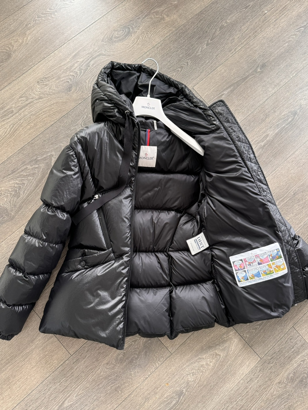 Moncler Black Jacket Size 1 (Seine giubbotto) - photo 4