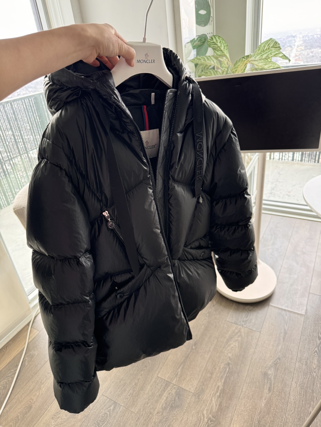 Moncler Black Jacket Size 1 (Seine giubbotto) - photo 5