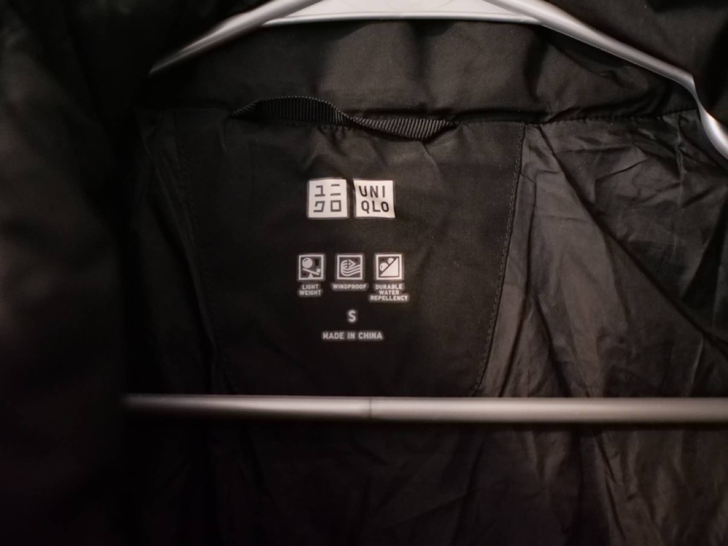 Uniqlo Black Puffer Coat - Size Small - photo 2