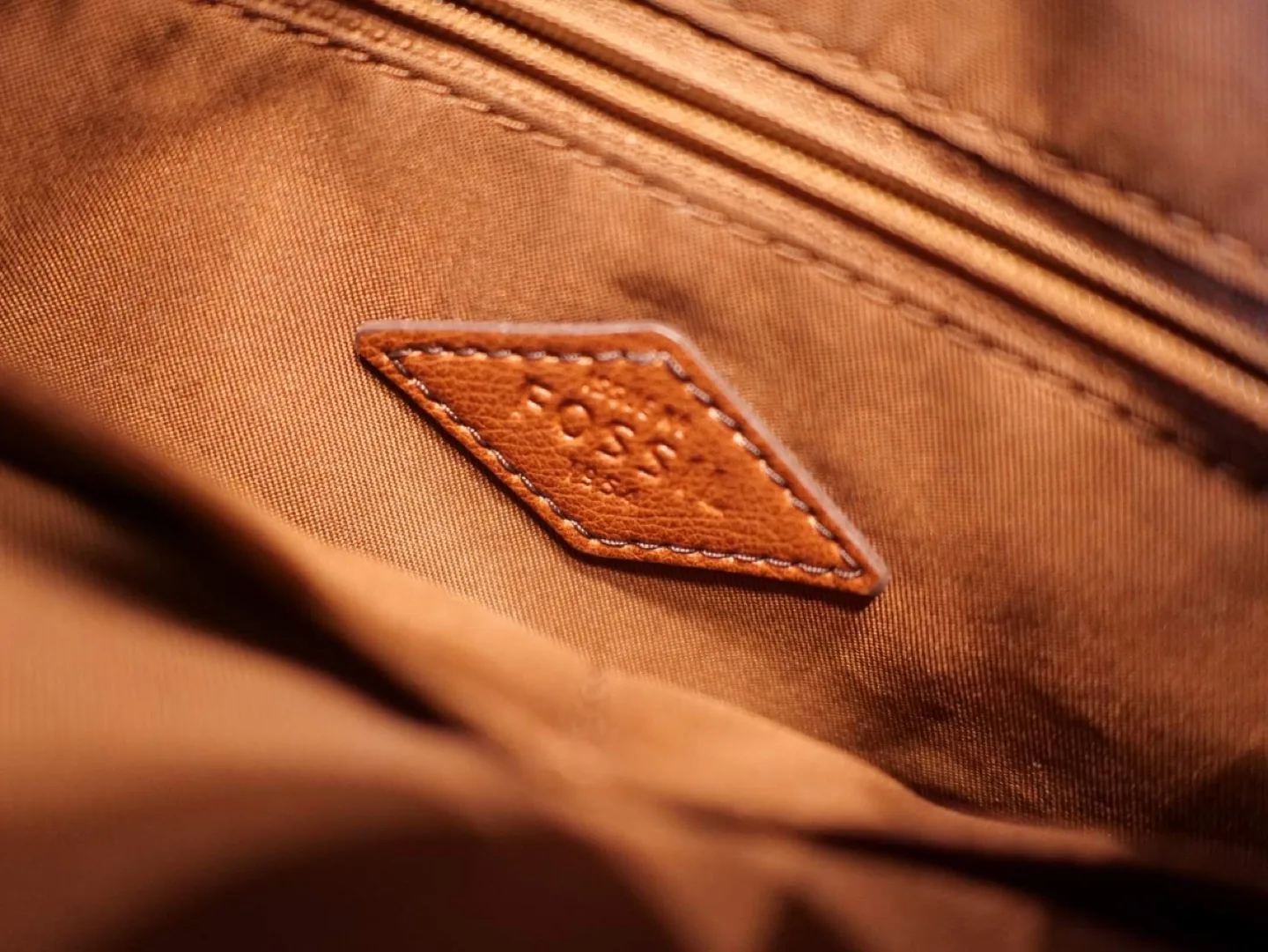 Fossil Brown Leather Convertible Backpack/Handbag image indicator(2)