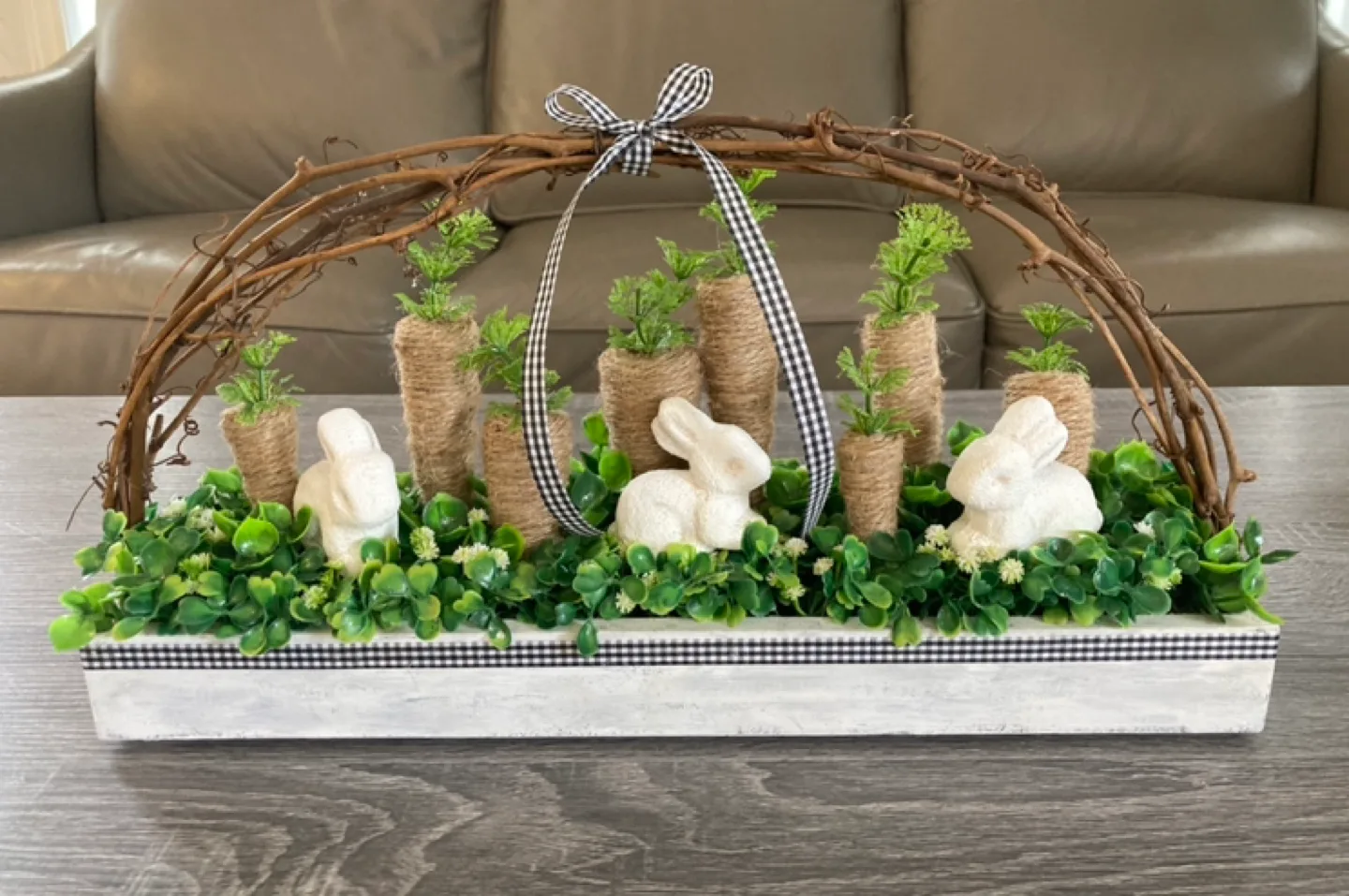 Spring/Easter table centrepiece. Stouffville pickup thumbnail