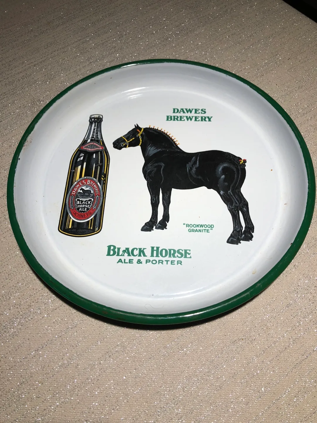 Vintage Pepsi-Cola and Dawes Brewery Metal Trays image indicator(3)