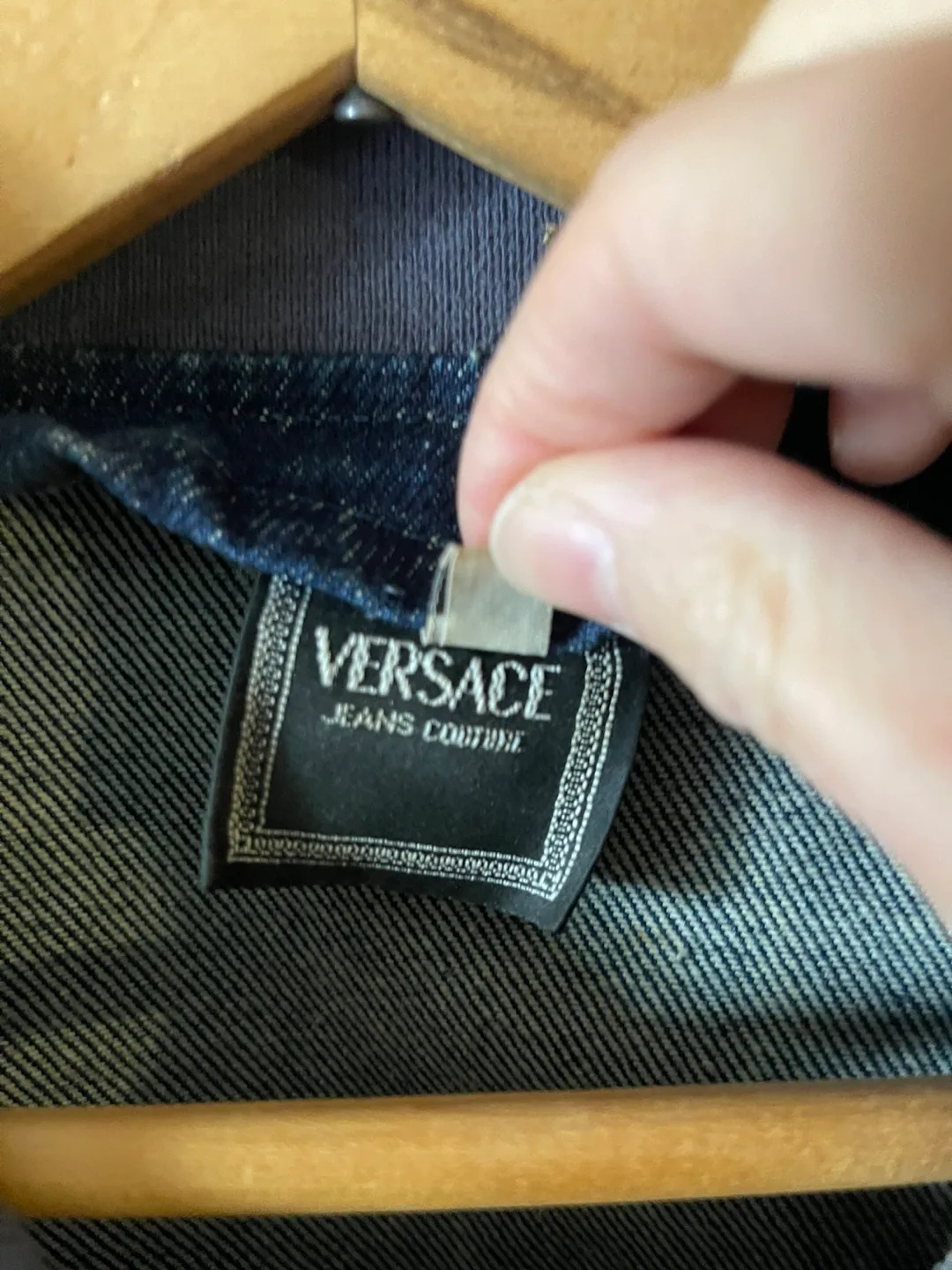 Vintage Versace Jeans Couture Denim Jacket image indicator(3)