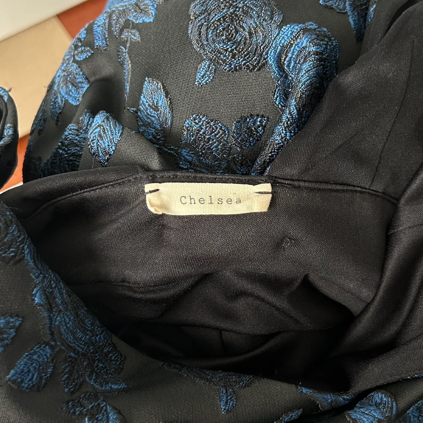 Chelsea open back fit-and-flare short cocktail  dress S image indicator(4)