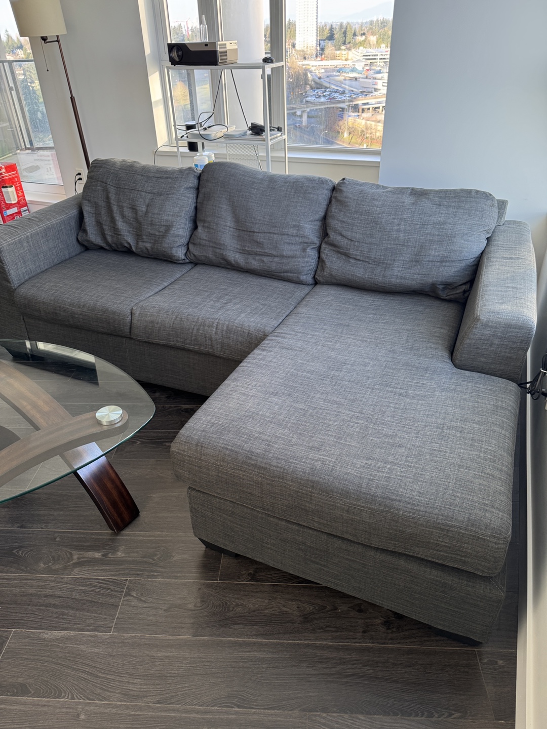Sectional Sofa - Grey
