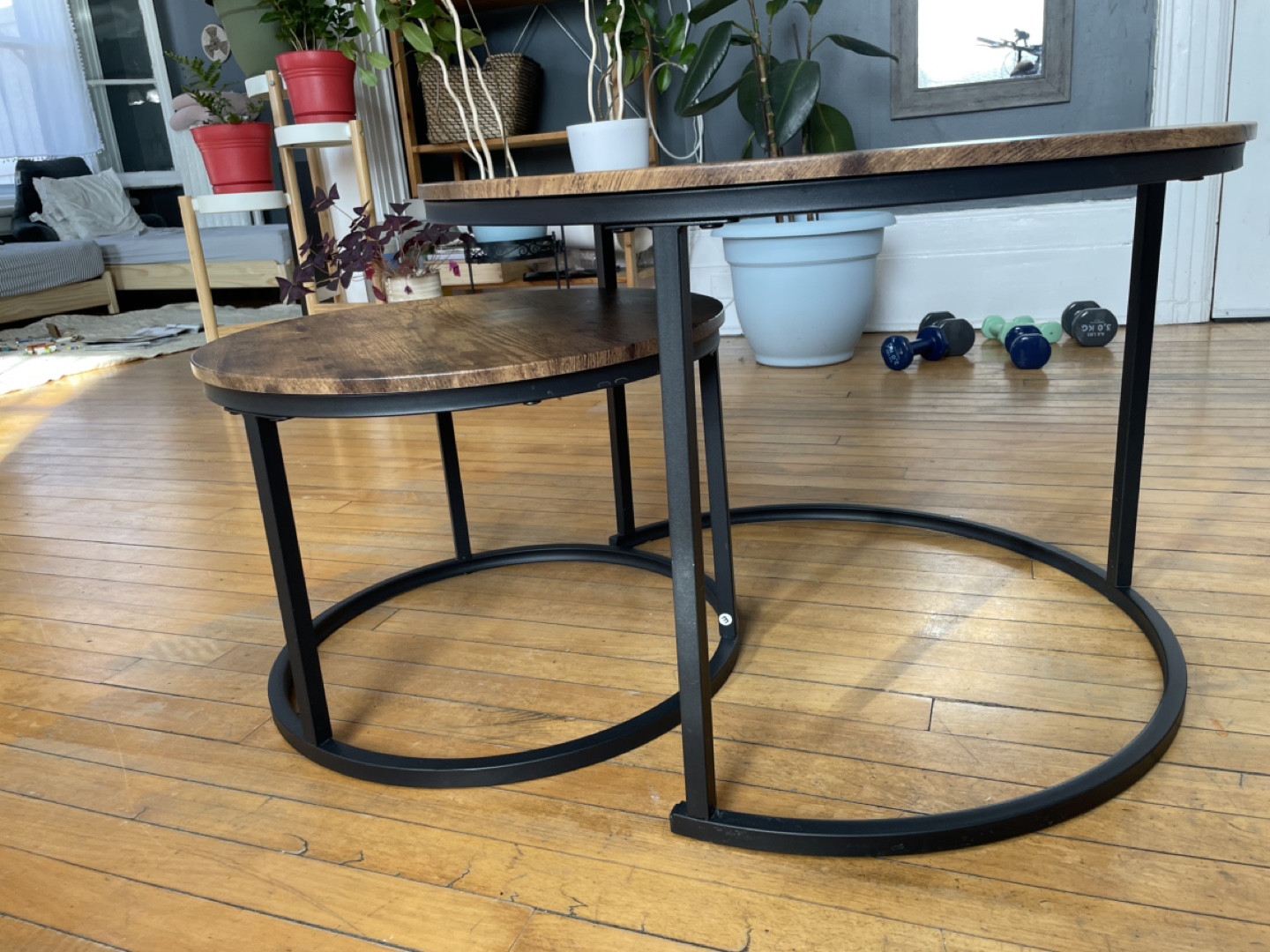 2 Round Coffee Tables - photo 3
