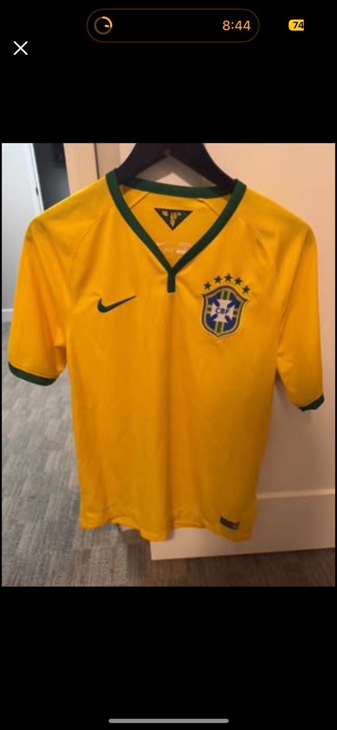 Brazil National Team Nike Soccer Jersey