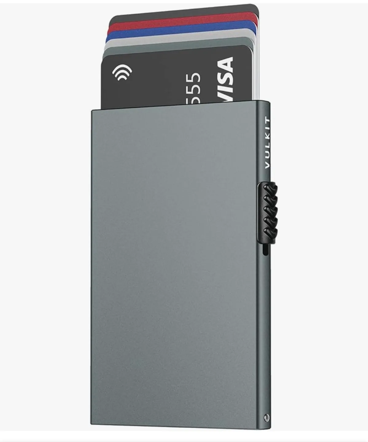 Vulkit RFID Blocking Aluminium Card Holder image indicator(2)