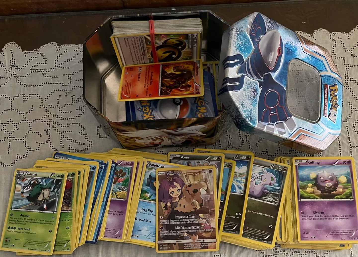 Pokemon Kyorge Tin with Cards image indicator(4)