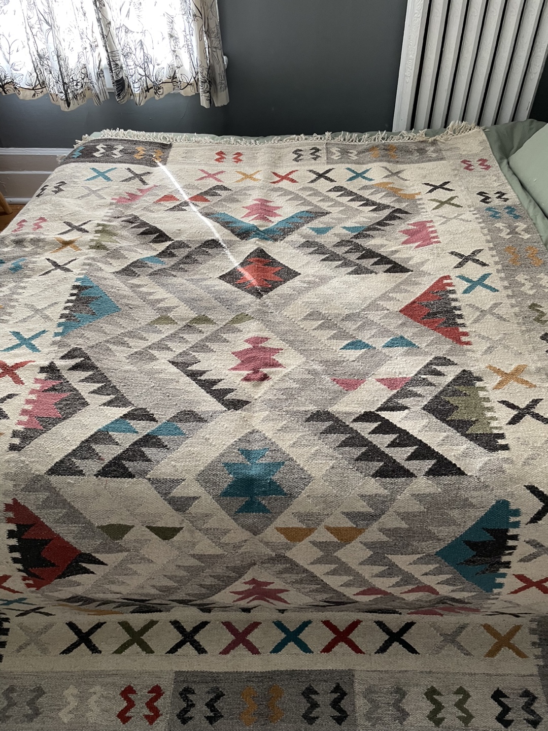 Bohemian style rug