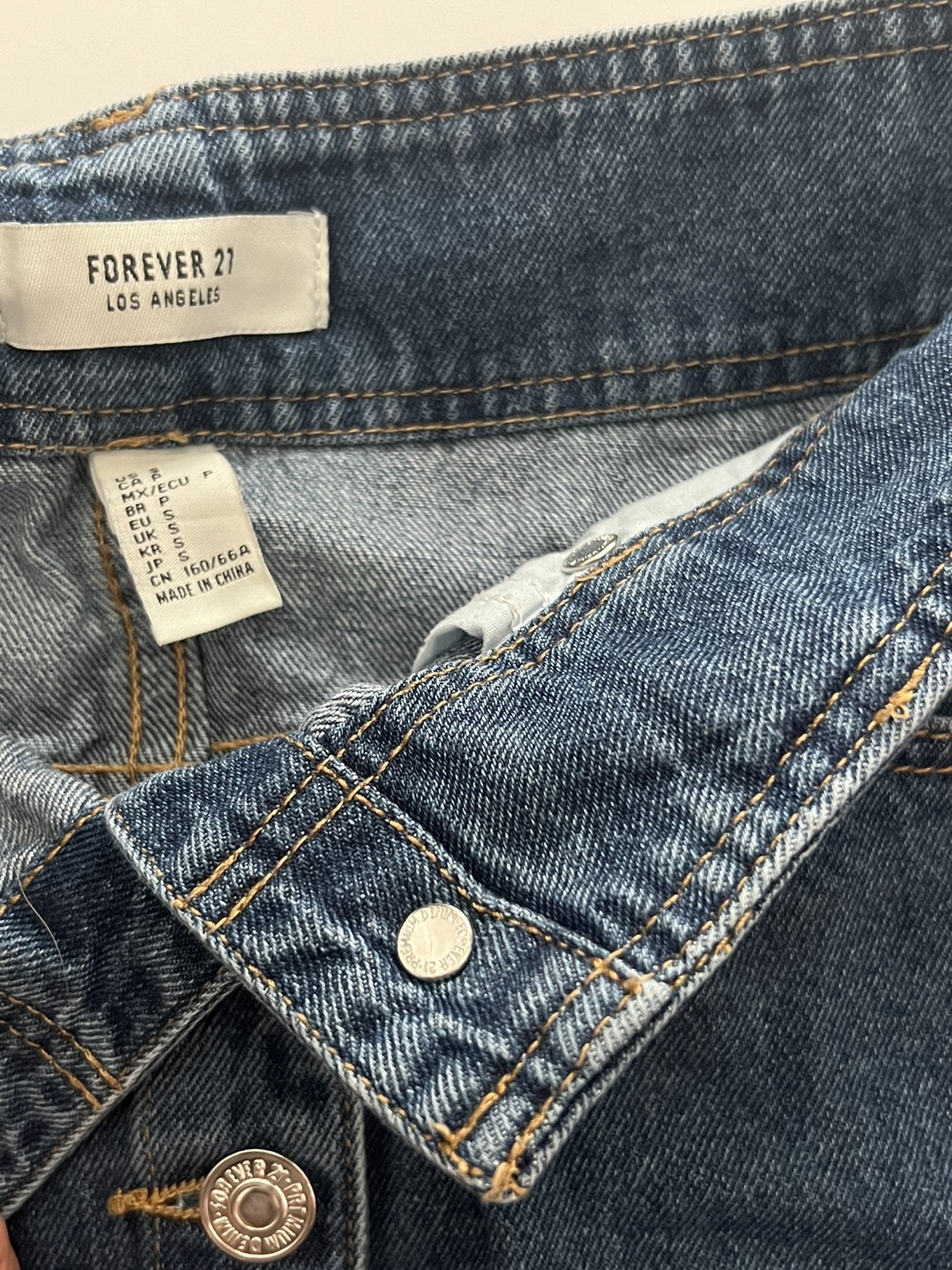 Forever 21 Denim Mini Skirt - photo 4