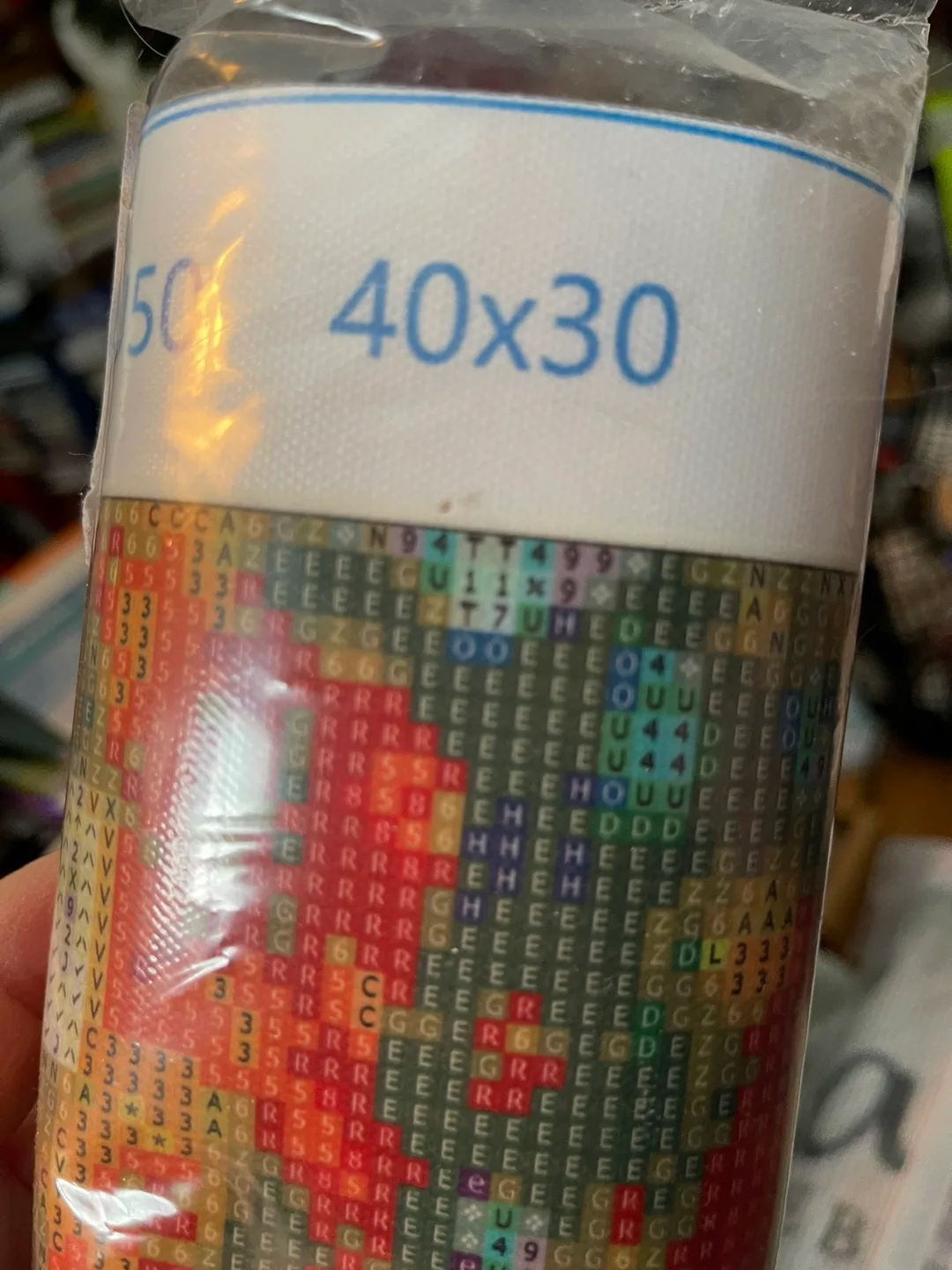 Diamond Painting Kit - Family Love - 40x30cm image indicator(2)