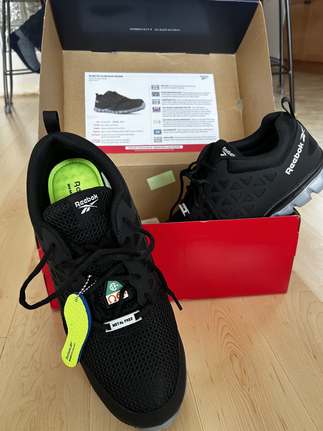 Reebok Unisex Safety Sub light Cushion Workshoe