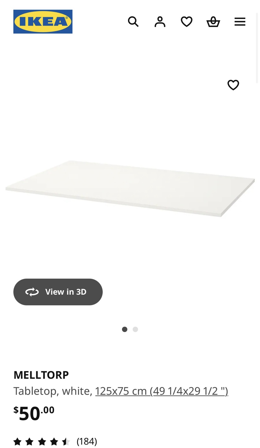 IKEA White Table and Chairs Set - photo 2