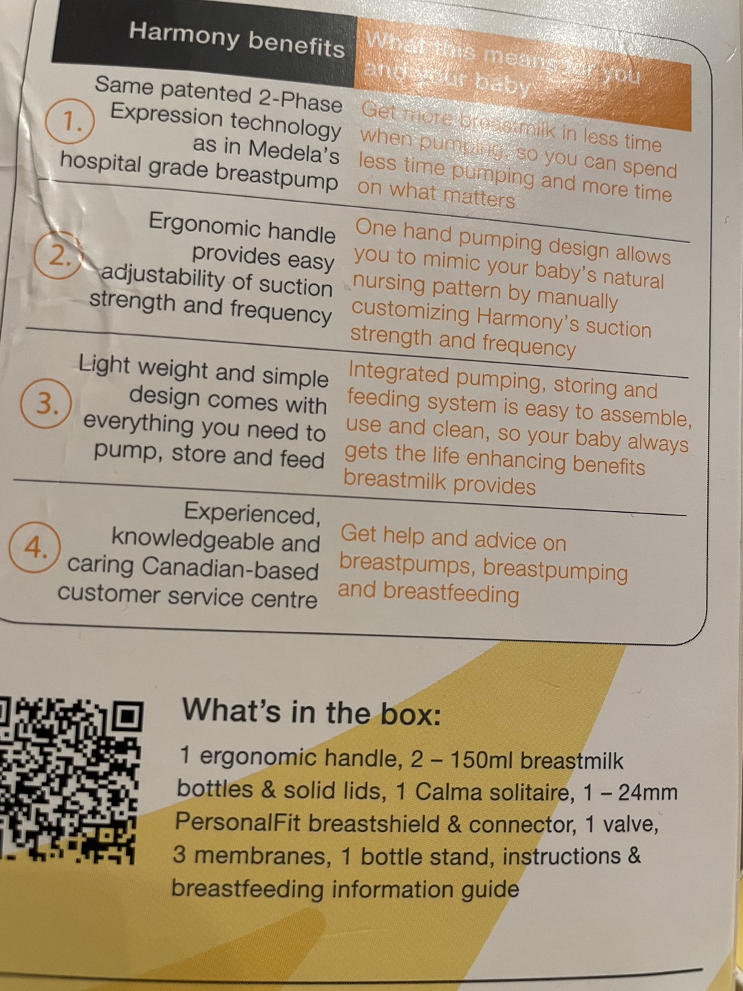 Medela Harmony Manual Breastpump (Never Used) - photo 3