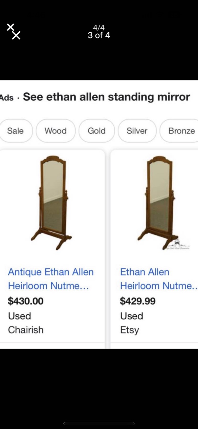 Ethan Allen Heirloom Full-Length Mirror - photo 2