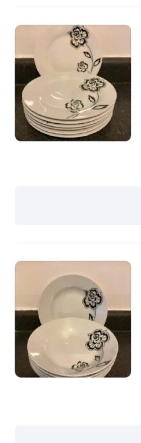 7 dinner plates, 7 dessert plates and 6 soup plates image indicator(5)