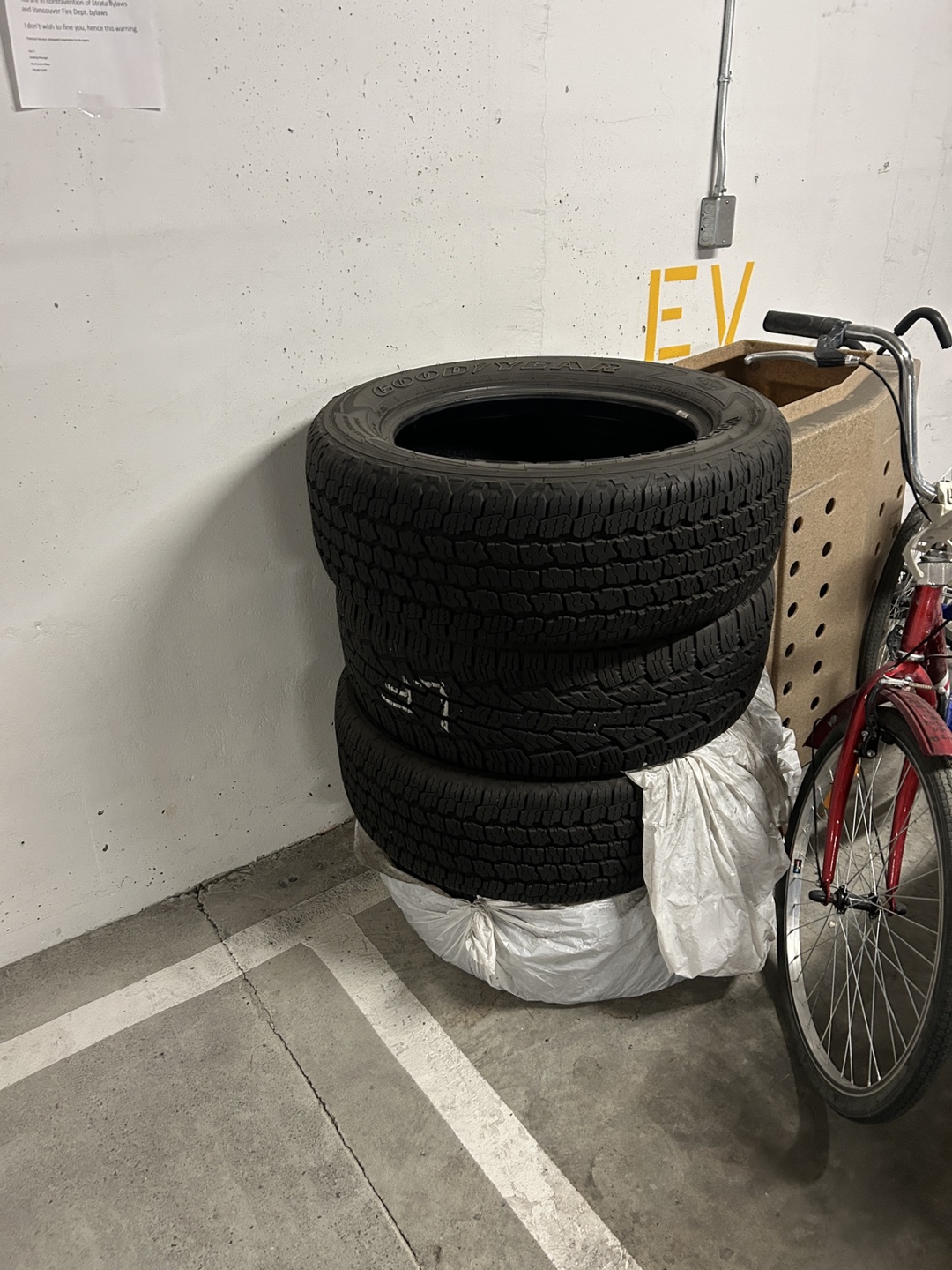 Used BMW rims and tires and large tires off tundra - photo 3