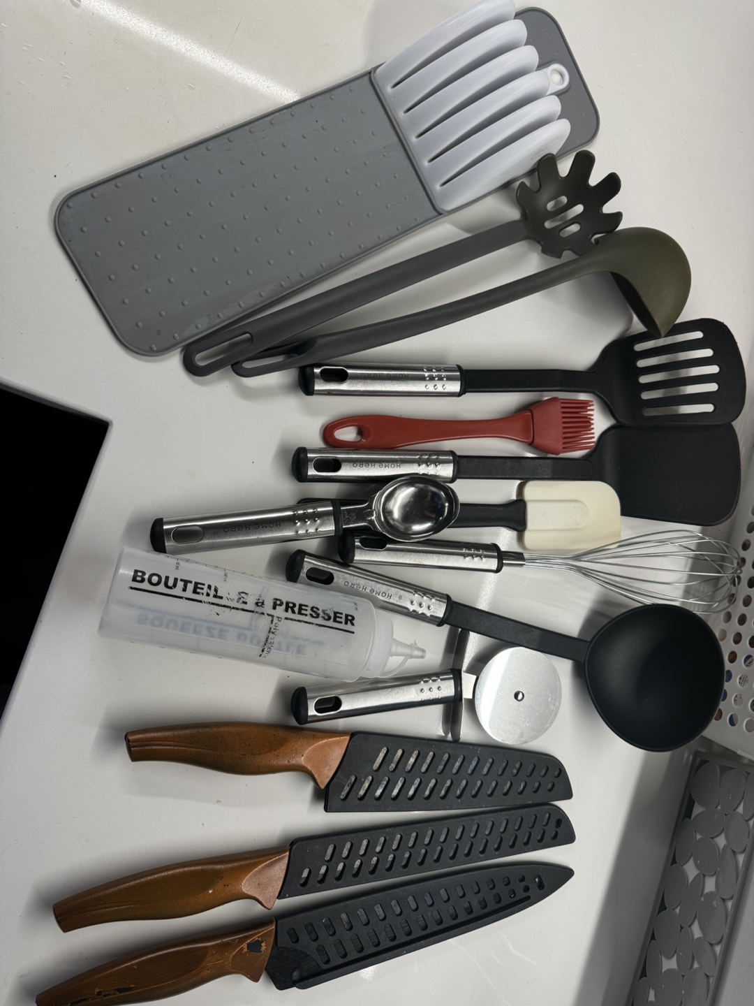 Kitchen Utensils with Knives