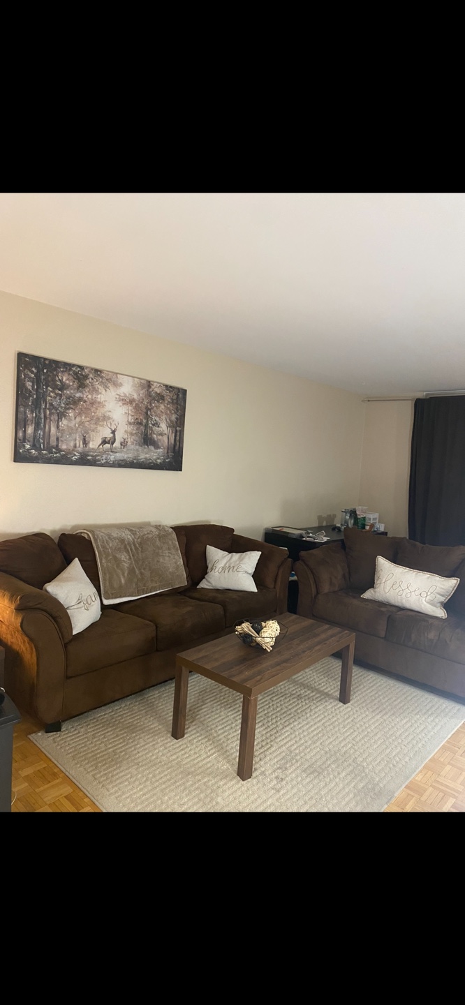 MUST GO: Chocolate Brown Sofa Set