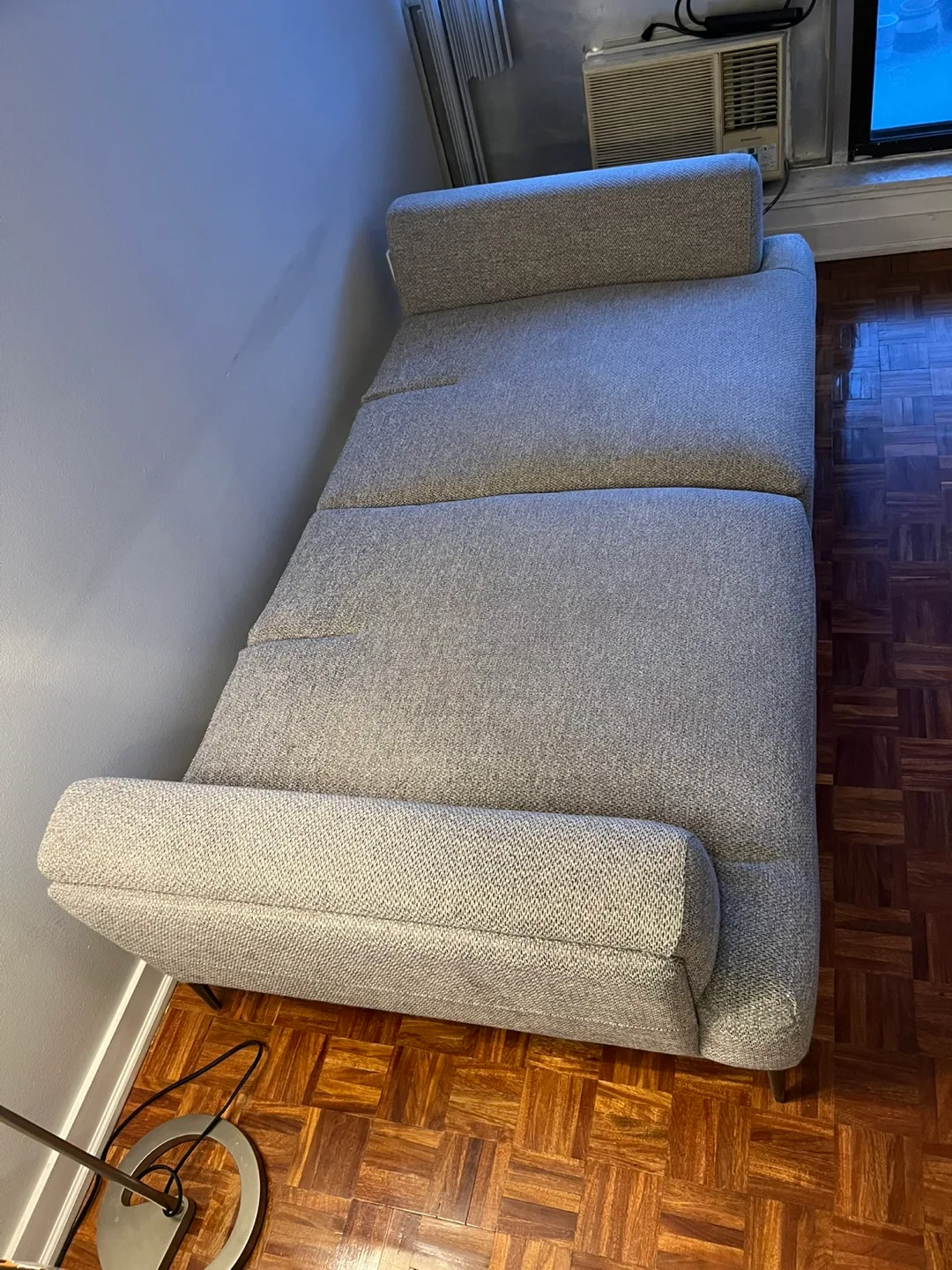 Structube couch (bed?) with no backrests  - FREE thumbnail