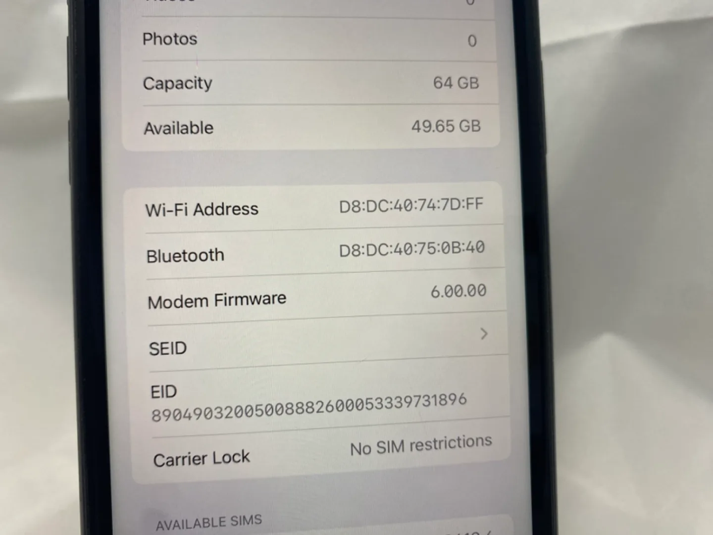 Apple iPhone 11 64GB iOS 18.1.1 Black MHCP3VC/A Battery 79% image indicator(4)