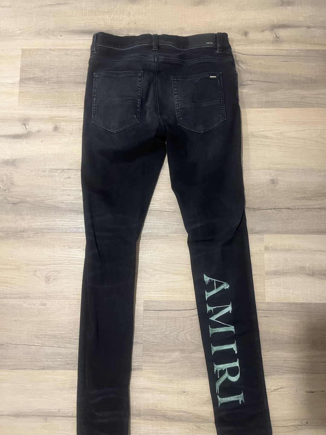 AMIRI Size 32 Black Distressed Jeans - photo 2