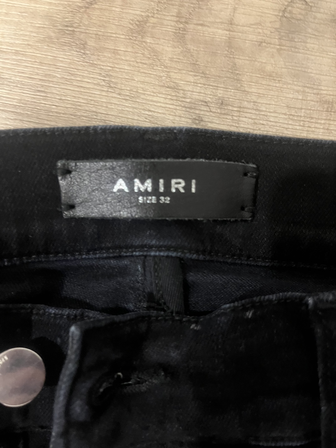 AMIRI Size 32 Black Distressed Jeans - photo 3
